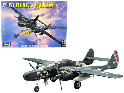 Level 5 Model Kit P-61 Black Widow Fighter Plane 1/48 Scale Model by Revell-DiecastModeler.com