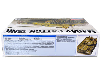 Level 4 Model Kit M48A2 Patton Tank 1/35 Scale Model by Revell-DiecastModeler.com