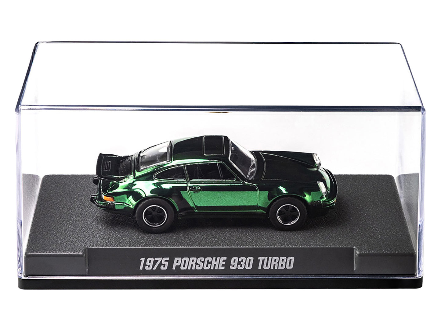 1975 Porsche 930 Turbo Green Metallic "Collection" Series 1/64 Diecast Model Car by Majorette