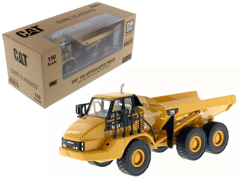 CAT Caterpillar 725 Articulated Truck with Operator "Core Classics Series" 1/50 Diecast Model by Diecast Masters-DiecastModeler.com