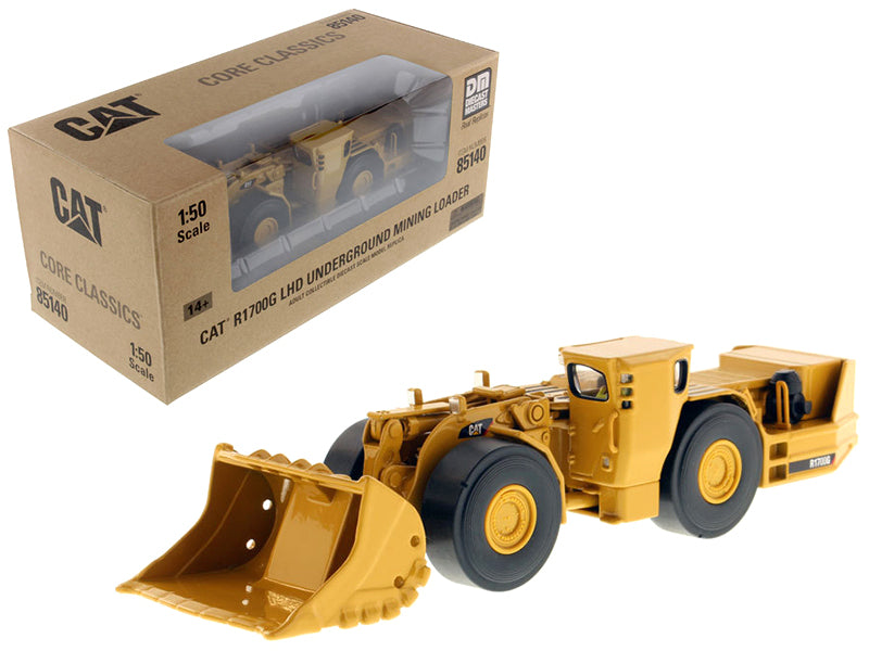 CAT Caterpillar R1700G Underground Mining Loader with Operator "Core Classics" Series 1/50 Diecast Model by Diecast Masters-DiecastModeler.com