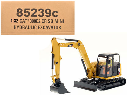 CAT Caterpillar 308E2 CR SB Mini Hydraulic Excavator with Working Tools and Operator "Core Classics" Series 1/32 Diecast Model by Diecast Masters