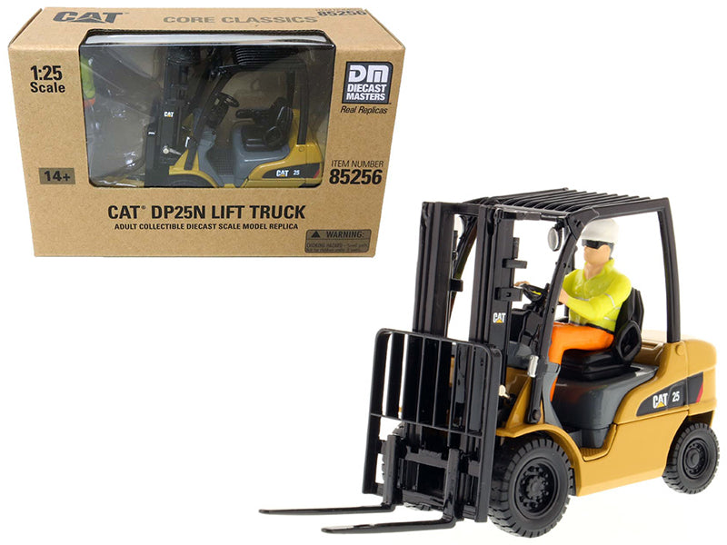 CAT Caterpillar DP25N DP/GP15-35N Range Lift Truck with Operator "Core Classics Series" 1/25 Diecast Model by Diecast Masters-DiecastModeler.com