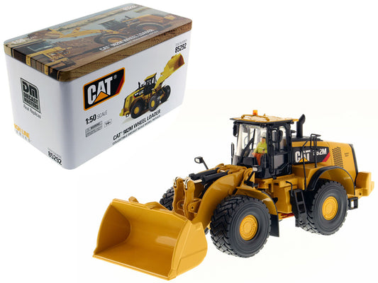 CAT Caterpillar 982M Wheel Loader with Operator "High Line Series" 1/50 Diecast Model by Diecast Masters-DiecastModeler.com