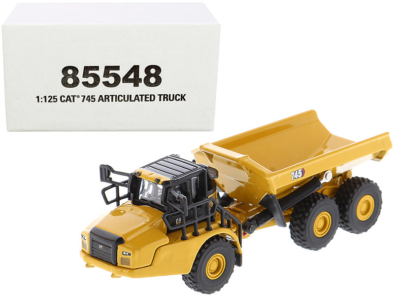CAT Caterpillar 745 Articulated Dump Truck "High Line" Series 1/125 Diecast Model by Diecast Masters-DiecastModeler.com