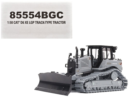 CAT Caterpillar D6 LGP VPAT Track Type Tractor with Operator Gray "Centennial Series" 1/50 Diecast Model by Diecast Masters