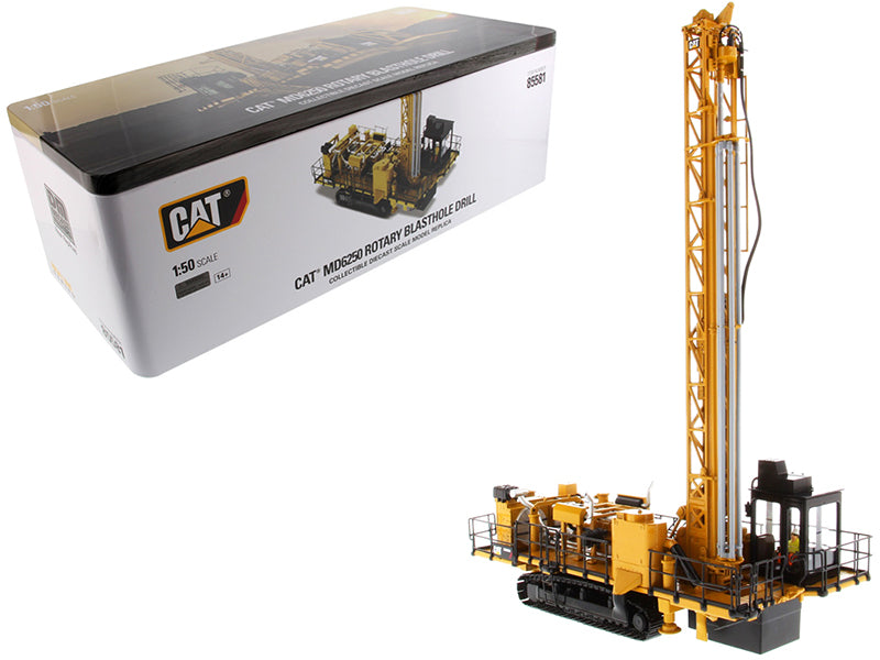 CAT Caterpillar MD6250 Rotary Blasthole Drill with Operator "High Line Series" 1/50 Diecast Model by Diecast Masters-DiecastModeler.com