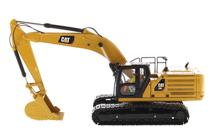 CAT Caterpillar 336 Next Generation Hydraulic Excavator and Operator "High Line" Series 1/50 Diecast Model by Diecast Masters
