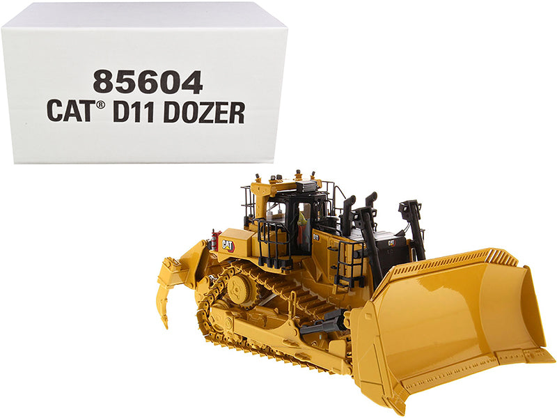 CAT Caterpillar D11 Fusion Track-Type Tractor Dozer with Operator "High Line" Series 1/50 Diecast Model  by Diecast Masters-DiecastModeler.com