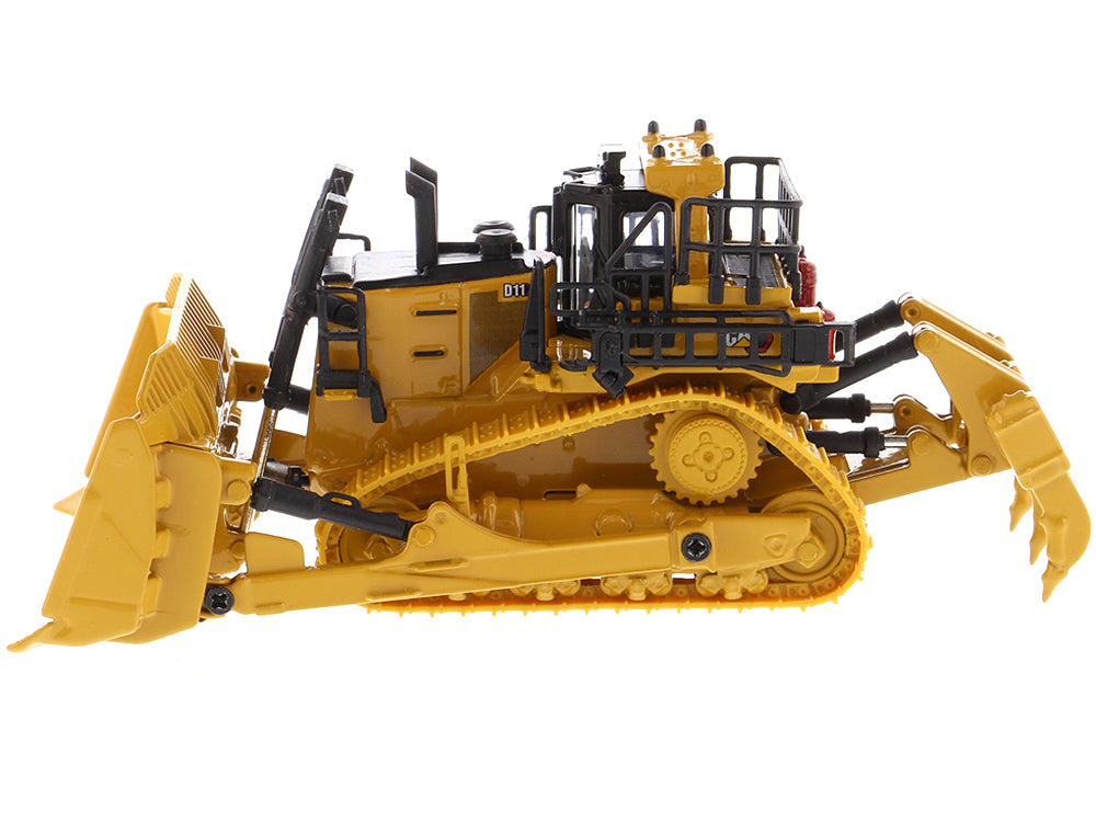 CAT Caterpillar D11 Track-Type Tractor Dozer TKN Design "High Line" Series 1/87 (HO) Scale Diecast Model by Diecast Masters-DiecastModeler.com