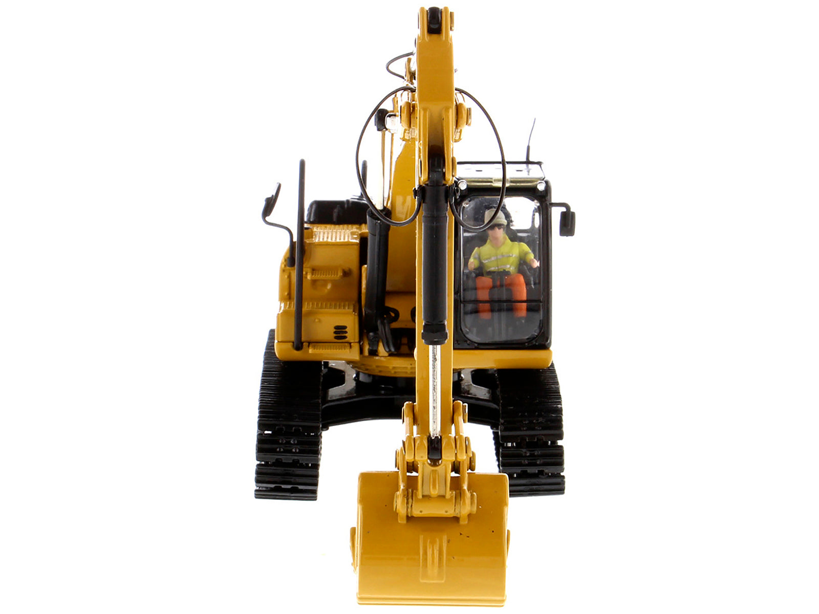 CAT Caterpillar 323 GX Hydraulic Excavator with Operator "High Line" Series 1/50 Diecast Model by Diecast Masters-DiecastModeler.com
