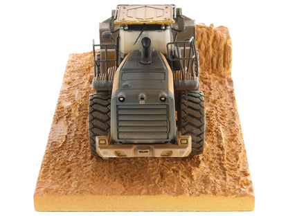 CAT Caterpillar 966M Wheel Loader with Operator (Dirty Version) "Weathered" Series 1/50 Diecast Model by Diecast Masters-DiecastModeler.com