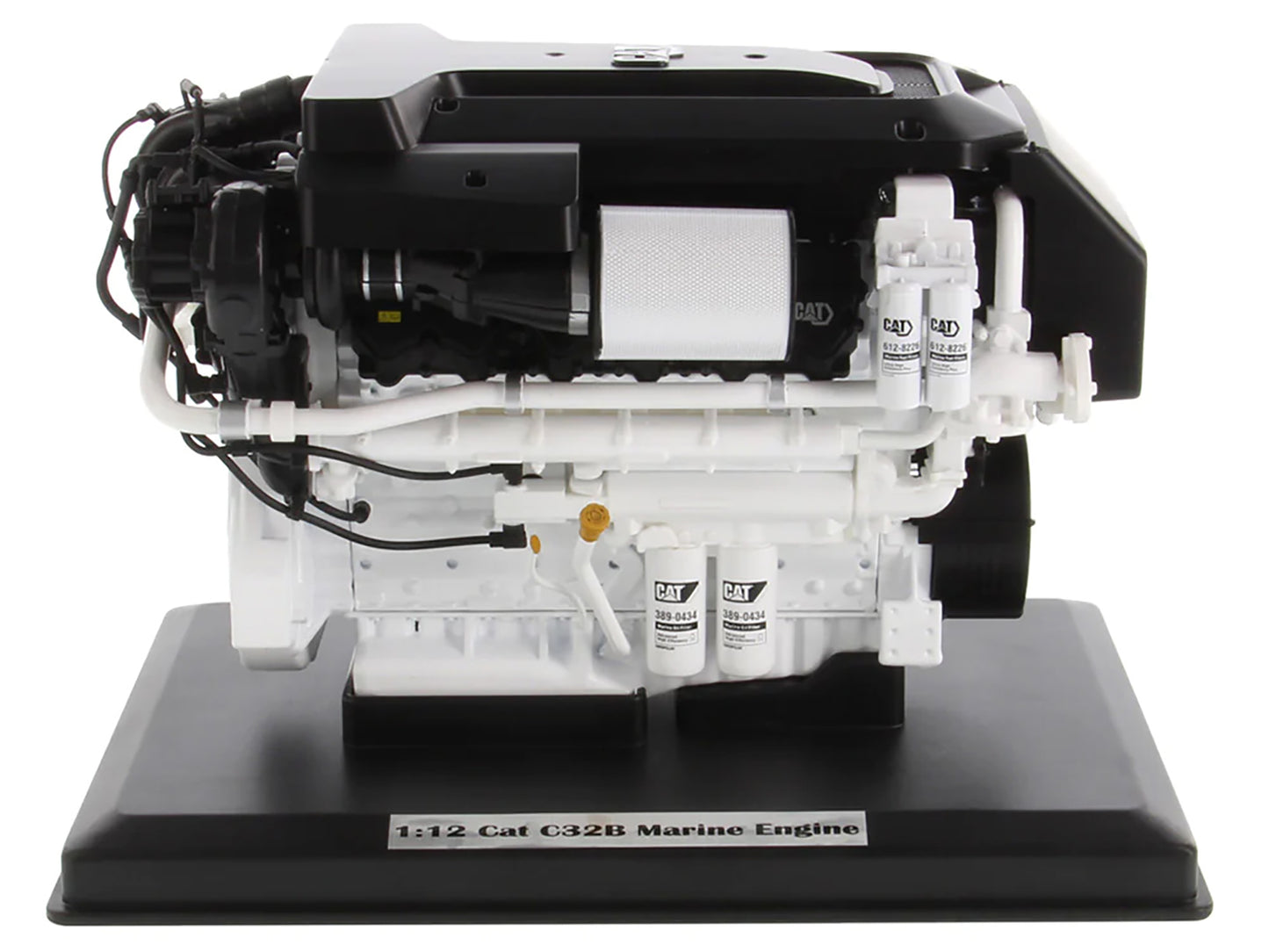 CAT Caterpillar C32B Marine Engine Replica "High Line Series" 1/12 Diecast Model by Diecast Masters-DiecastModeler.com