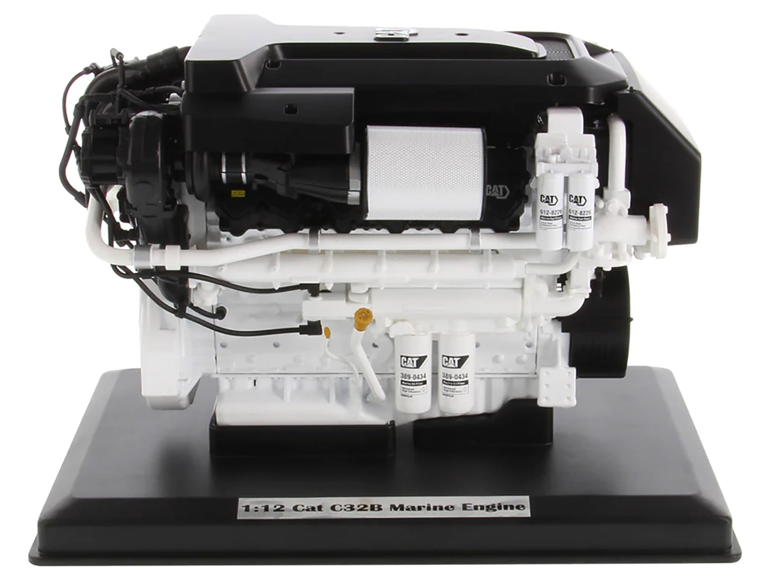 CAT Caterpillar C32B Marine Engine Replica "High Line Series" 1/12 Diecast Model by Diecast Masters-DiecastModeler.com