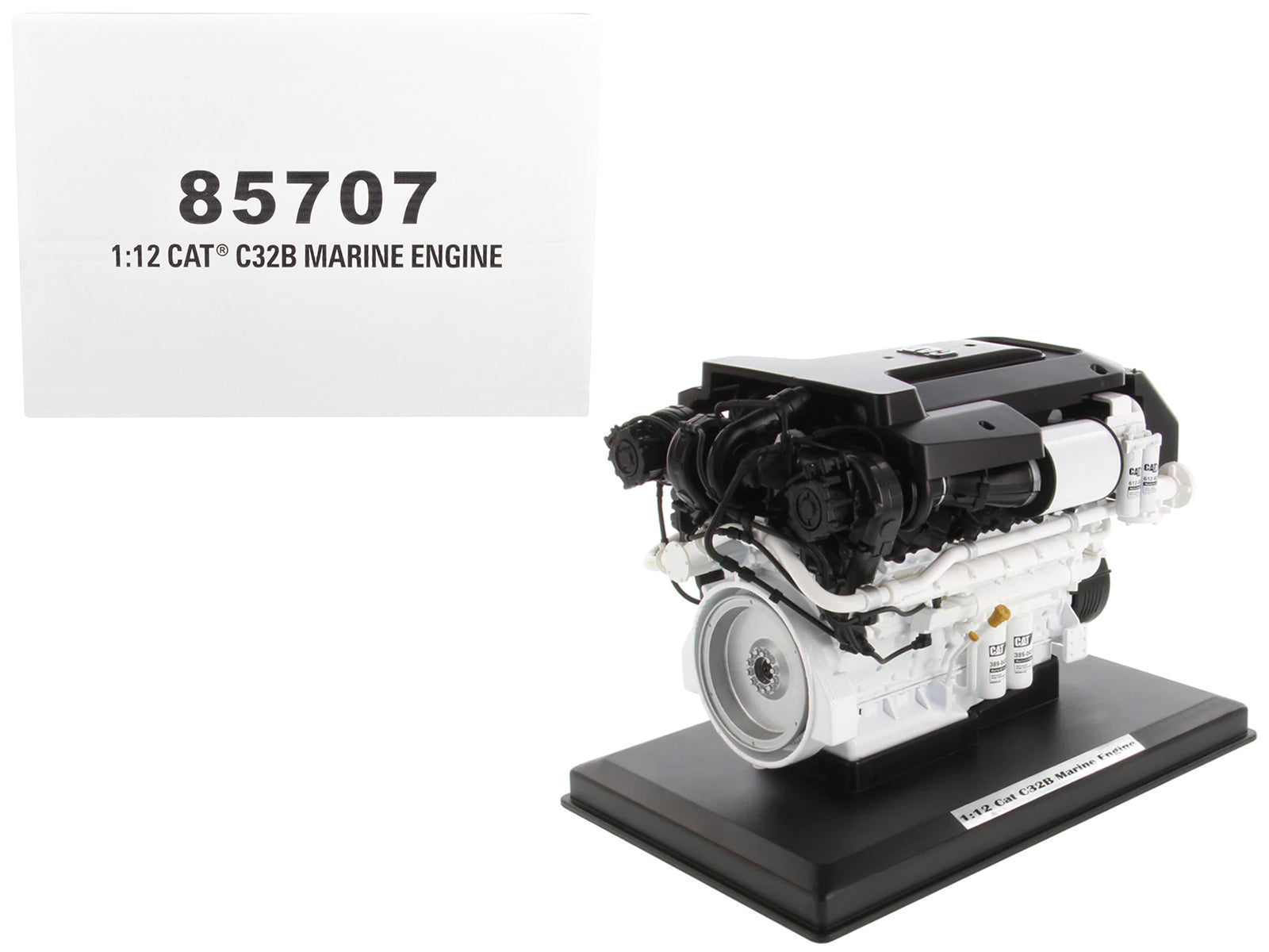 CAT Caterpillar C32B Marine Engine Replica "High Line Series" 1/12 Diecast Model by Diecast Masters-DiecastModeler.com