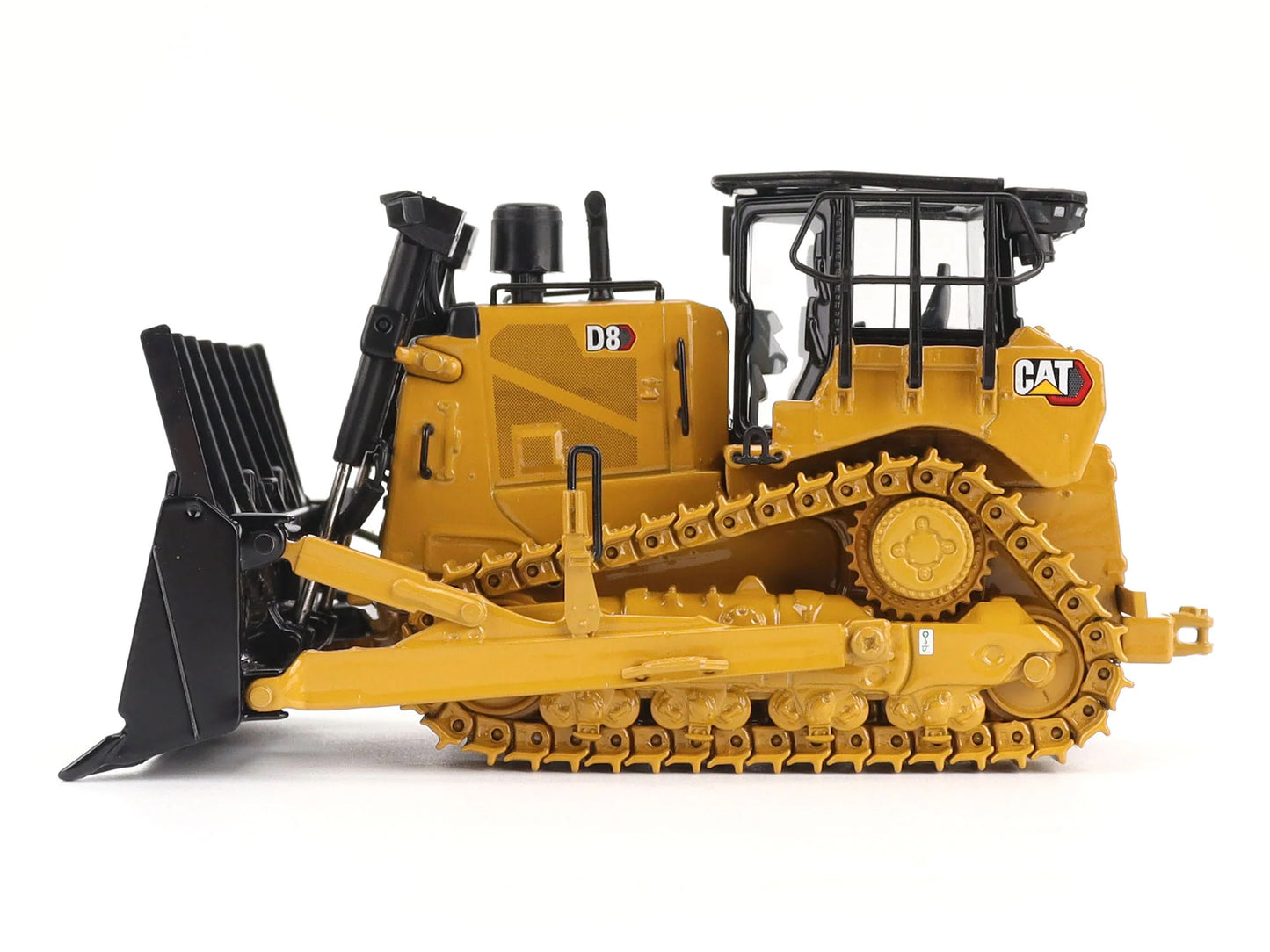 CAT Caterpillar D8 Track-Type Dozer (Waste Handler Configuration) Yellow "High Line" Series 1/50 Diecast Model by Diecast Masters