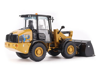 CAT Caterpillar 906 Electric Compact Wheel Loader Yellow with Operator "High Line Series" 1/50 Diecast Model by Diecast Masters