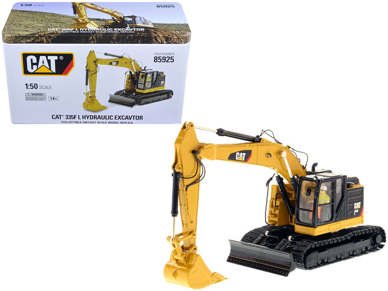 CAT Caterpillar 335F LCR with Operator "High Line Series" 1/50 Diecast Model by Diecast Masters-DiecastModeler.com