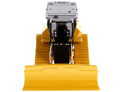 CAT Caterpillar D5 LGP Track Type Tractor Fire Dozer Yellow with Operator "High Line" Series 1/50 Diecast Model by Diecast Masters-DiecastModeler.com