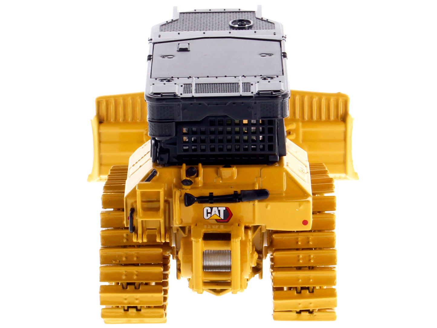 CAT Caterpillar D5 LGP Track Type Tractor Fire Dozer Yellow with Operator "High Line" Series 1/50 Diecast Model by Diecast Masters-DiecastModeler.com