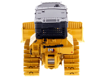 CAT Caterpillar D5 LGP Track Type Tractor Fire Dozer Yellow with Operator "High Line" Series 1/50 Diecast Model by Diecast Masters-DiecastModeler.com