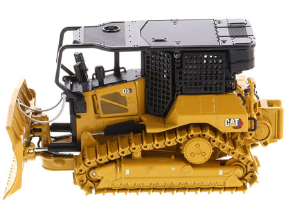 CAT Caterpillar D5 XR Fire Suppression Track Type Dozer Yellow "High Line" Series 1/50 Diecast Model by Diecast Masters-DiecastModeler.com