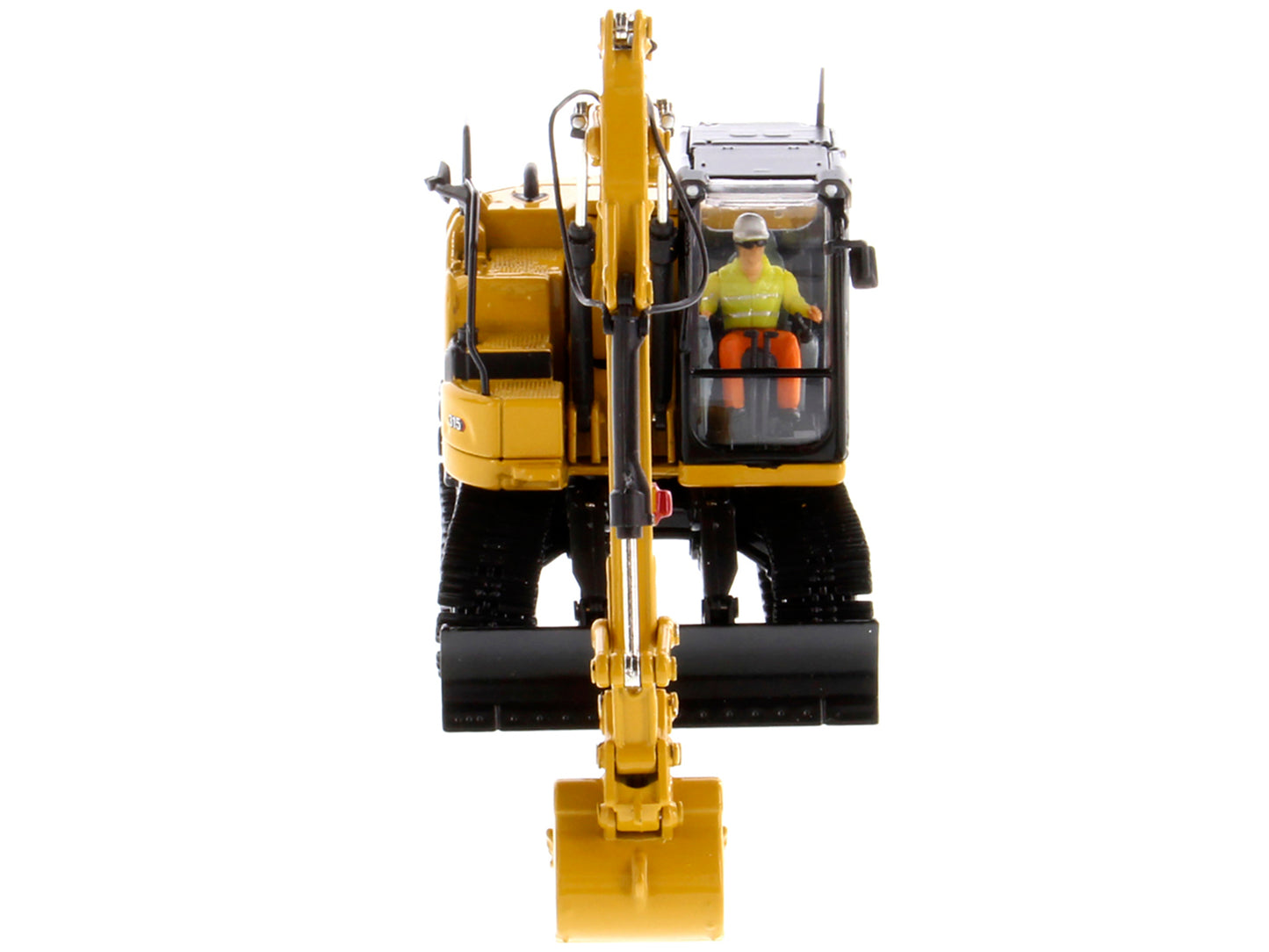 CAT Caterpillar 315 Track Type Hydraulic Excavator Yellow with Operator "High Line" Series 1/50 Diecast Model by Diecast Masters-DiecastModeler.com