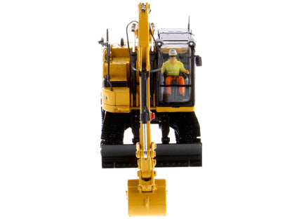 CAT Caterpillar 315 Track Type Hydraulic Excavator Yellow with Operator "High Line" Series 1/50 Diecast Model by Diecast Masters-DiecastModeler.com