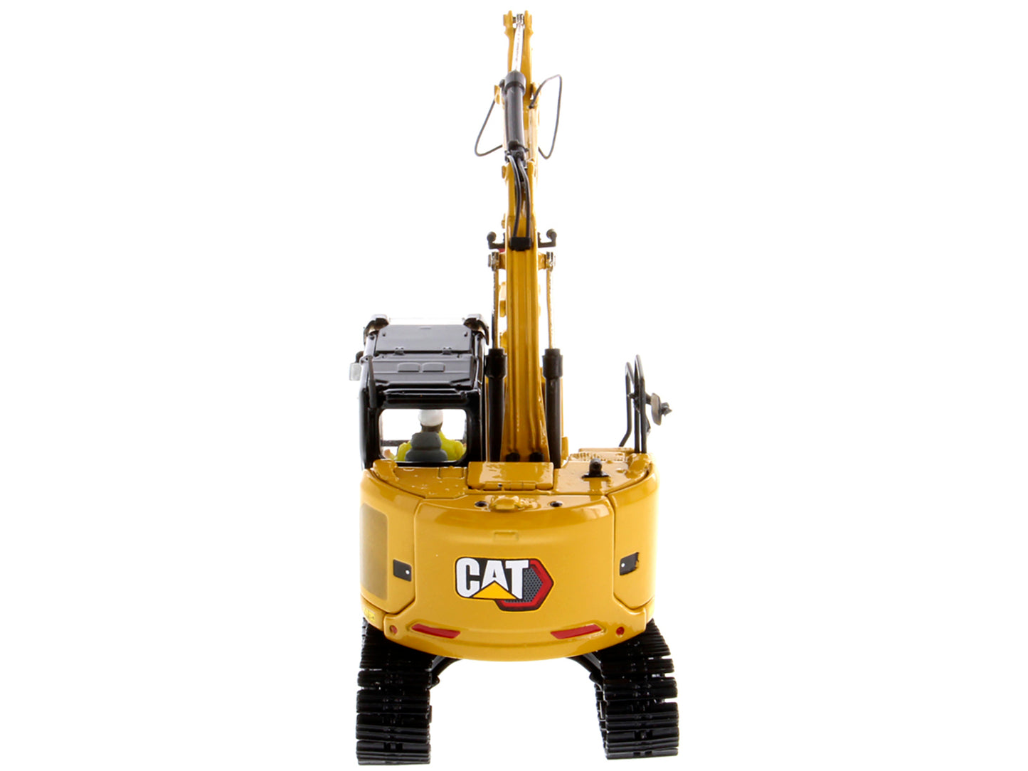 CAT Caterpillar 315 Track Type Hydraulic Excavator Yellow with Operator "High Line" Series 1/50 Diecast Model by Diecast Masters-DiecastModeler.com