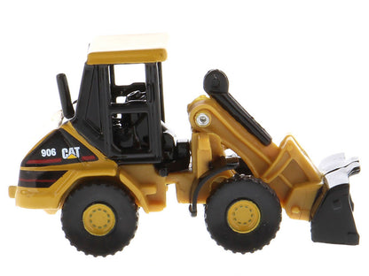 CAT Caterpillar 906 Wheel Loader Yellow "Micro-Constructor" Series Diecast Model by Diecast Masters-DiecastModeler.com