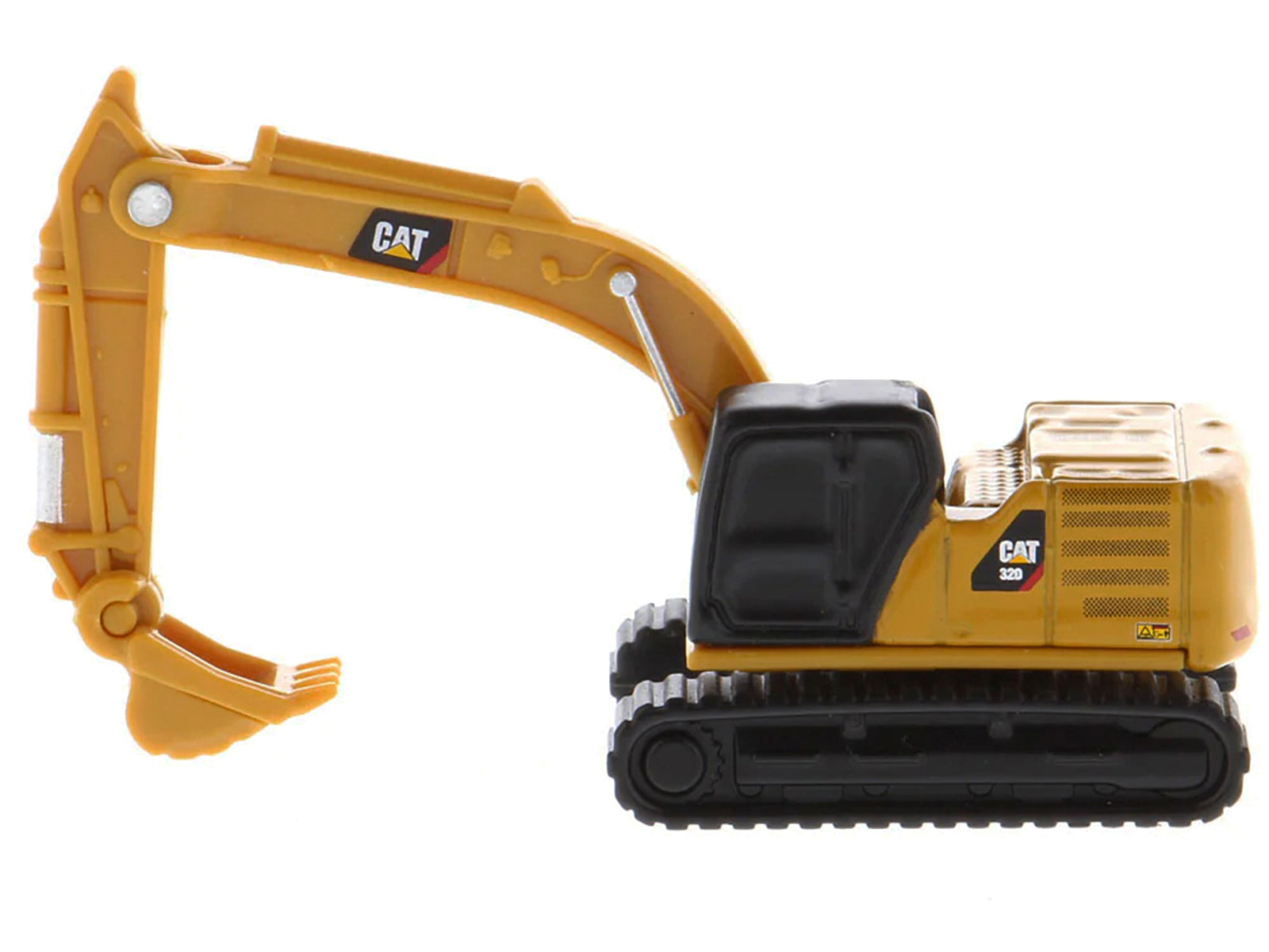 CAT Caterpillar 320 Hydraulic Excavator Yellow "Micro-Constructor" Series Diecast Model by Diecast Masters-DiecastModeler.com