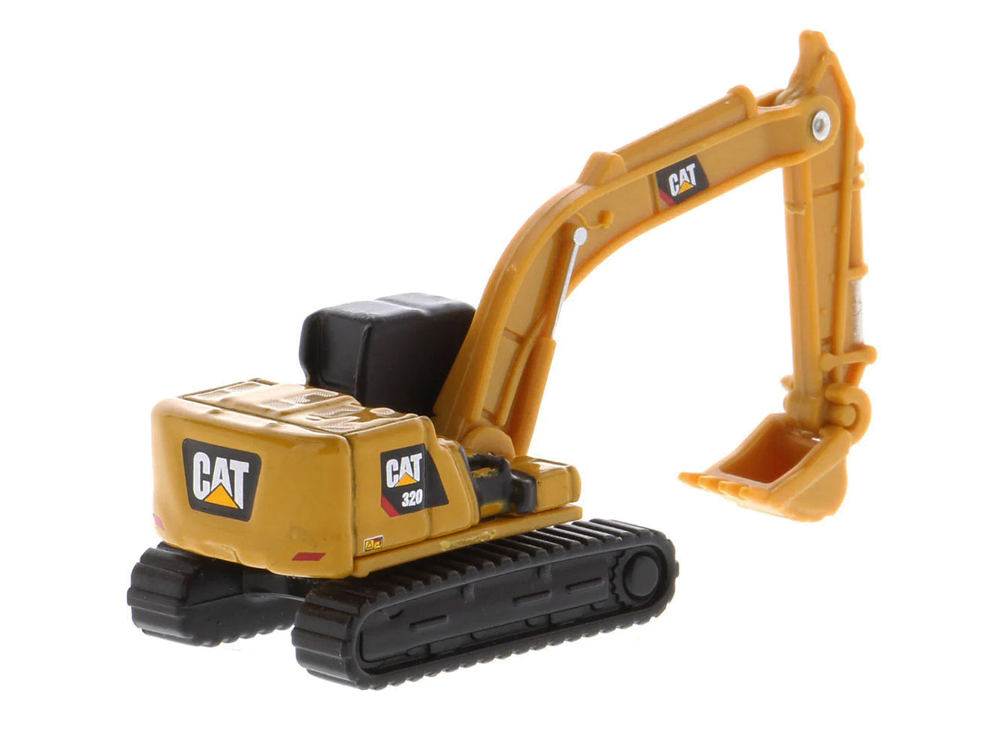CAT Caterpillar 320 Hydraulic Excavator Yellow "Micro-Constructor" Series Diecast Model by Diecast Masters-DiecastModeler.com