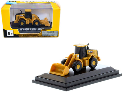 CAT Caterpillar 950M Wheel Loader Yellow "Micro-Constructor" Series Diecast Model by Diecast Masters-DiecastModeler.com