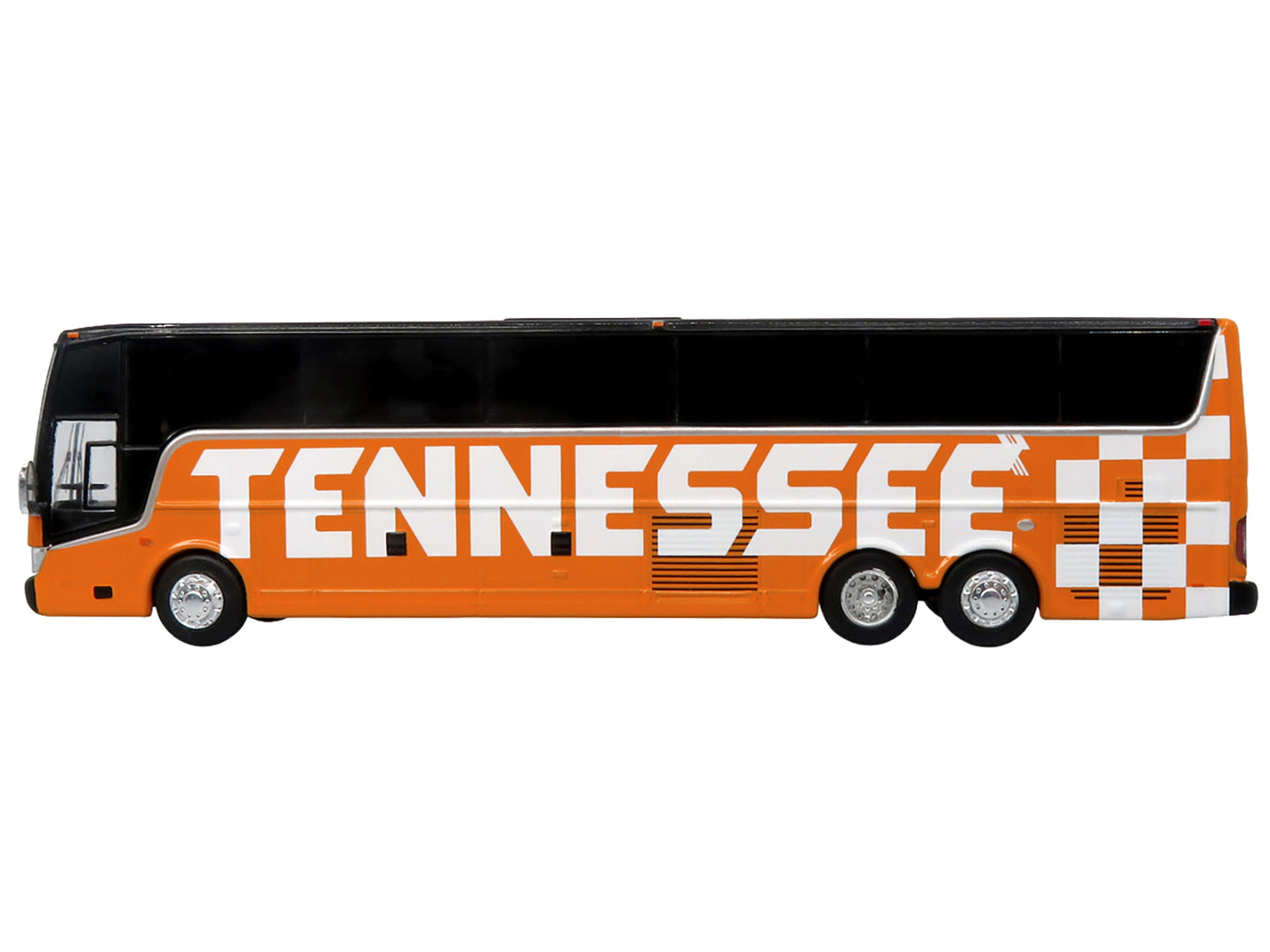 Van Hool TX-45 Motorcoach Bus "Premier Transportation - University of Tennessee" Orange and Black "The Bus and Motorcoach Collection" Limited Edition to 504 pieces Worldwide 1/87 (HO) Diecast Model by Iconic Replicas