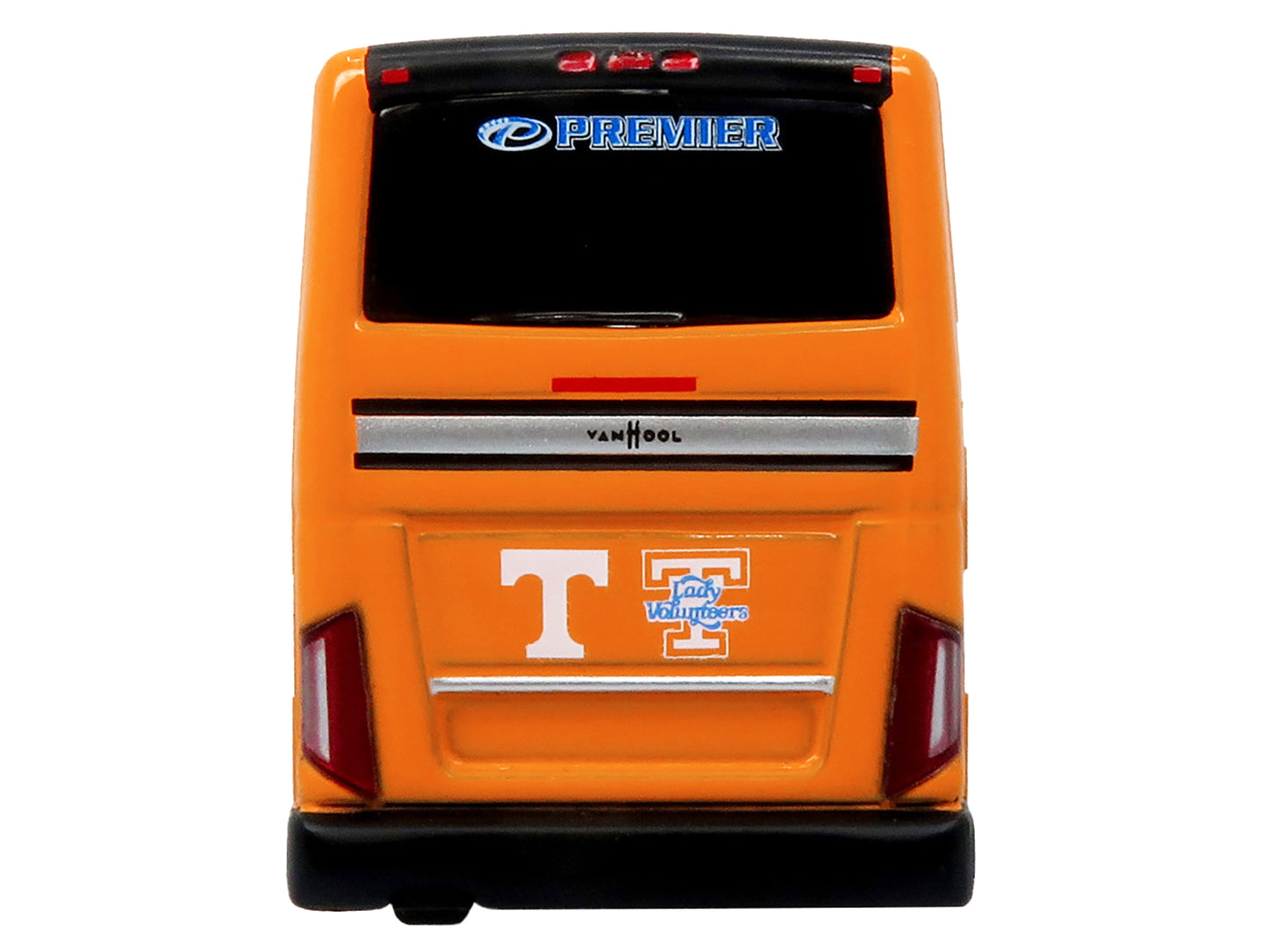 Van Hool TX-45 Motorcoach Bus "Premier Transportation - University of Tennessee" Orange and Black "The Bus and Motorcoach Collection" Limited Edition to 504 pieces Worldwide 1/87 (HO) Diecast Model by Iconic Replicas