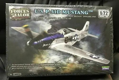 87005 FORCES OF VALOR UNIMAX 1:72 Escala EE.UU. p-51d Mustang-DiecastModeler.com