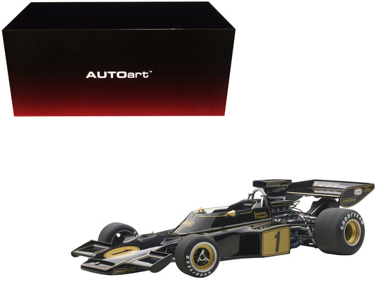 Lotus 72E 1973 Emerson Fittipaldi #1 1/18 Model Car by Autoart-DiecastModeler.com