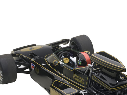 Lotus 72E 1973 Emerson Fittipaldi #1 with Driver Figure in Cockpit 1/18 Model Car by Autoart-DiecastModeler.com