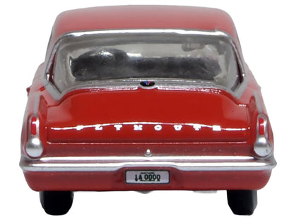 1965 Plymouth Barracuda Red 1/87 (HO) Scale Diecast Model Car by Oxford Diecast