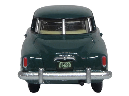 1950 Studebaker Champion Starlight Coupe Aqua Green 1/87 (HO) Scale Diecast Model Car by Oxford Diecast