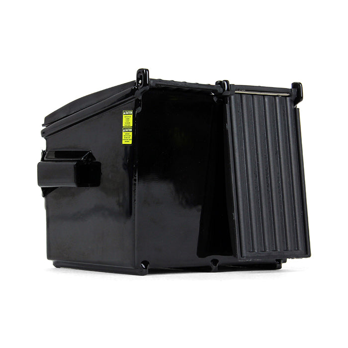 Refuse Trash Bin Black 1/34 Diecast Model by First Gear-DiecastModeler.com