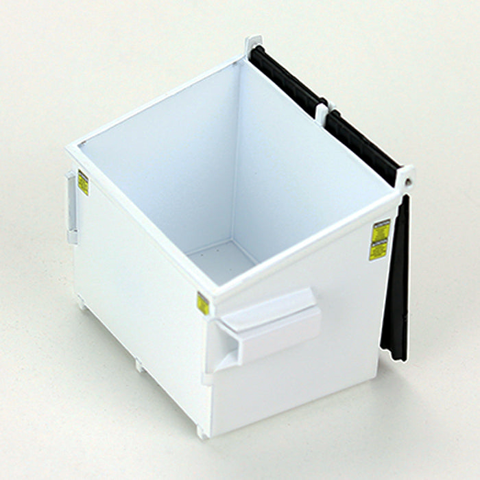 Refuse Trash Bin White 1/34 Diecast Model by First Gear