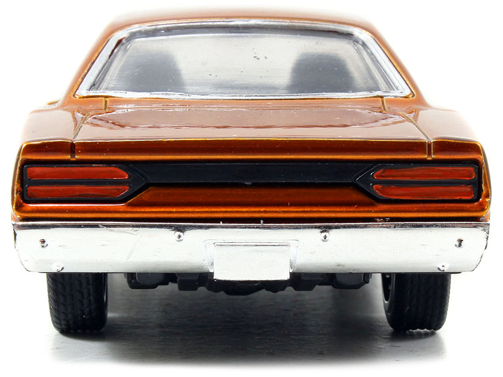 Dom's Plymouth Road Runner Orange Metallic with Matt Black Hood "Fast & Furious" Series 1/32 Diecast Model Car by Jada-DiecastModeler.com