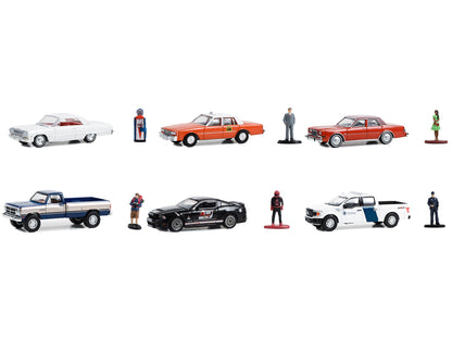 "The Hobby Shop" Set of 6 pieces Series 15 1/64 Diecast Model Cars by Greenlight-DiecastModeler.com