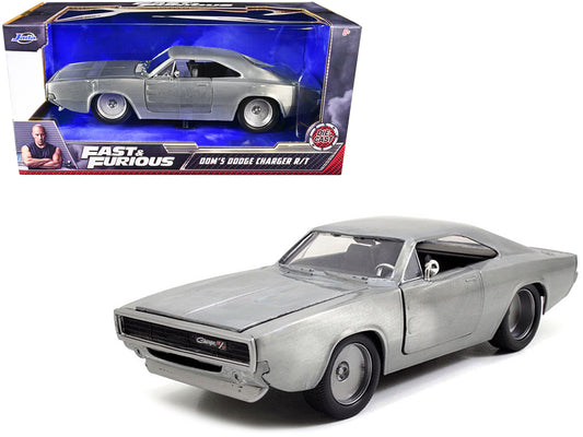 Dom's 1970 Dodge Charger R/T Bare Metal "Fast & Furious 7" (2015) Movie 1/24 Diecast Model Car by Jada-DiecastModeler.com