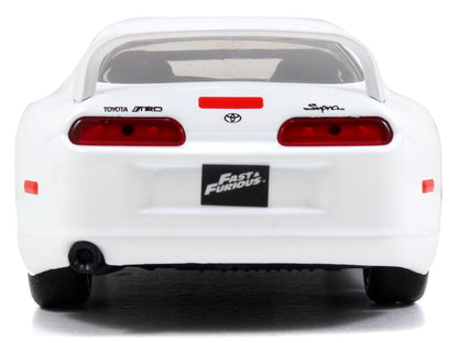 Brian's Toyota Supra White "Fast & Furious 7" (2015) Movie 1/32 Diecast Model Car by Jada-DiecastModeler.com