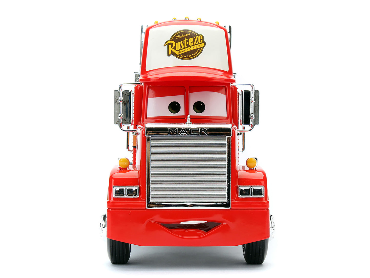 Mack Truck #95 Red "Cars" (2006) Movie "Hollywood Rides" Series Diecast Model Car by Jada-DiecastModeler.com