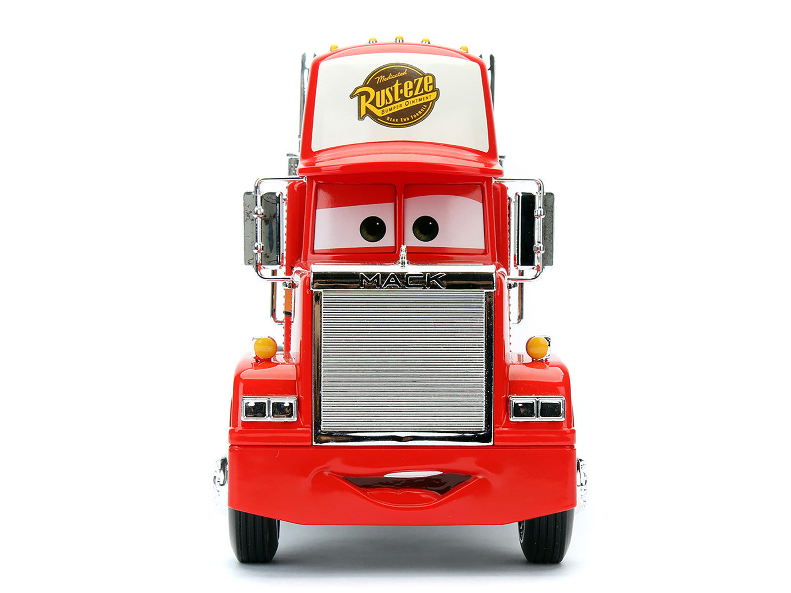 Mack Truck #95 Red "Cars" (2006) Movie "Hollywood Rides" Series Diecast Model Car by Jada-DiecastModeler.com