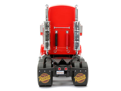 Mack Truck #95 Red "Cars" (2006) Movie "Hollywood Rides" Series Diecast Model Car by Jada