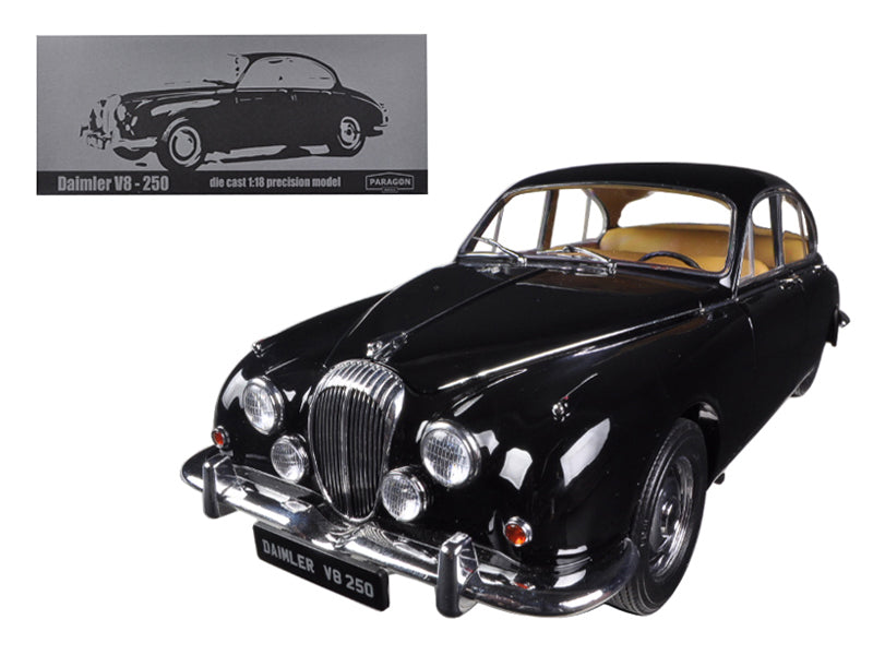 1967 Daimler V8-250 Black Limited to 3000pc 1/18 Diecast Car Model by Paragon-DiecastModeler.com